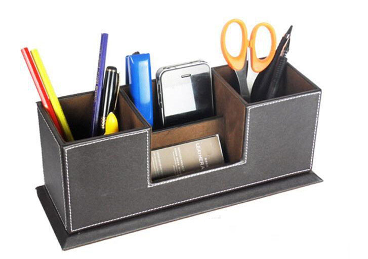 Leather Penholder & Storage Box