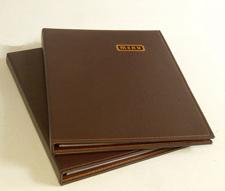 Leather Service Guide/Menu Cover